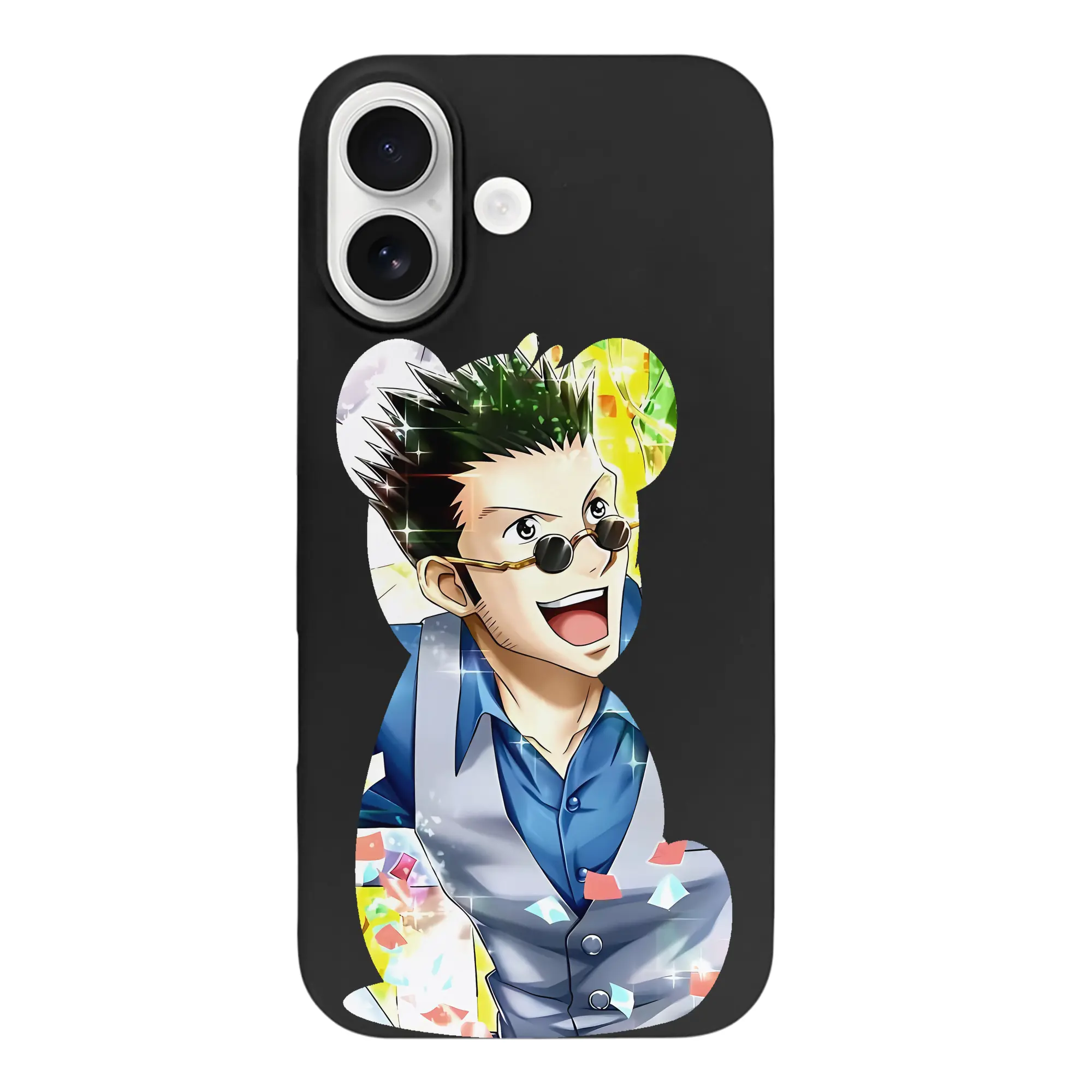 ハンター×ハンター グッズ レオリオ＝パラディナイト - iPhone 17 シリーズ シリコンケース 薄型 耐衝撃 指紋防止 ソフトタッチカバー 精密フィット 傷防止 保護ケース iPhone 17/17 Air/17 Pro/17 Pro Max 対応